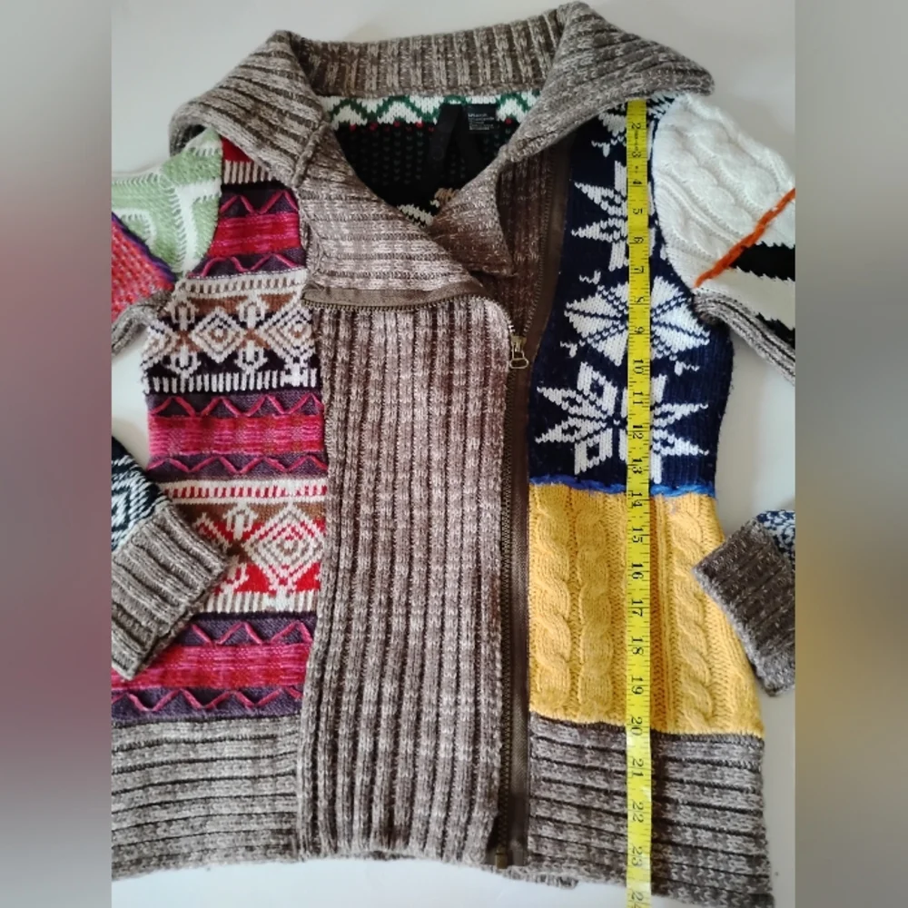 Desigual Moto Jacket Sweater - Picture 14 of 14